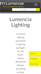 Mobile Screenshot of lumencia.com